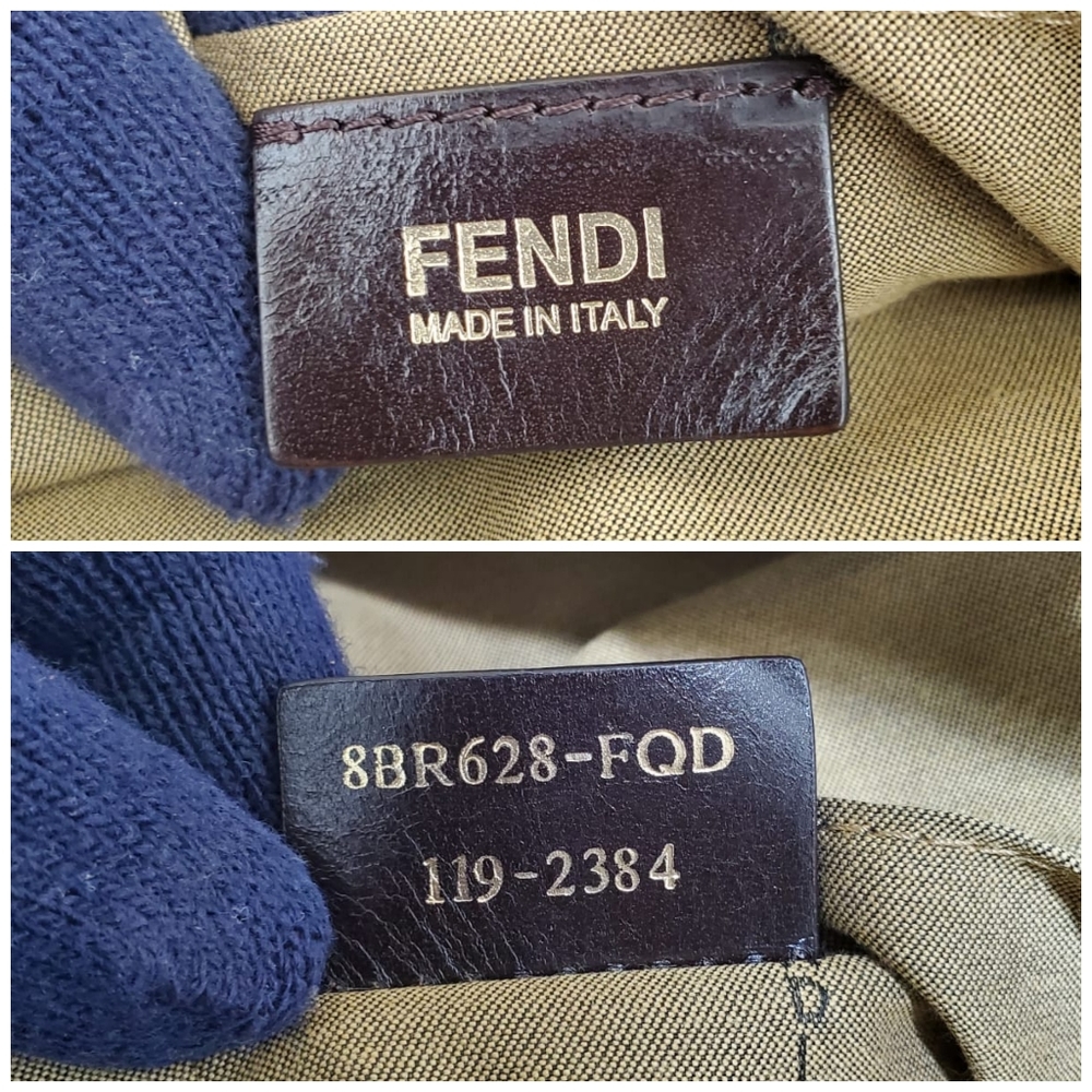 Fendi Metallic Zucca Chef Tote - Picture 4 of 9